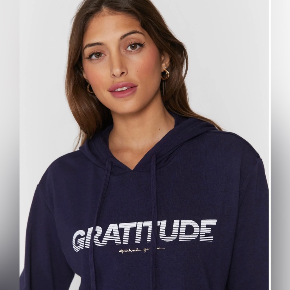 💙NEW SPIRITUAL GANGSTER GRATITUDE HOODIE
